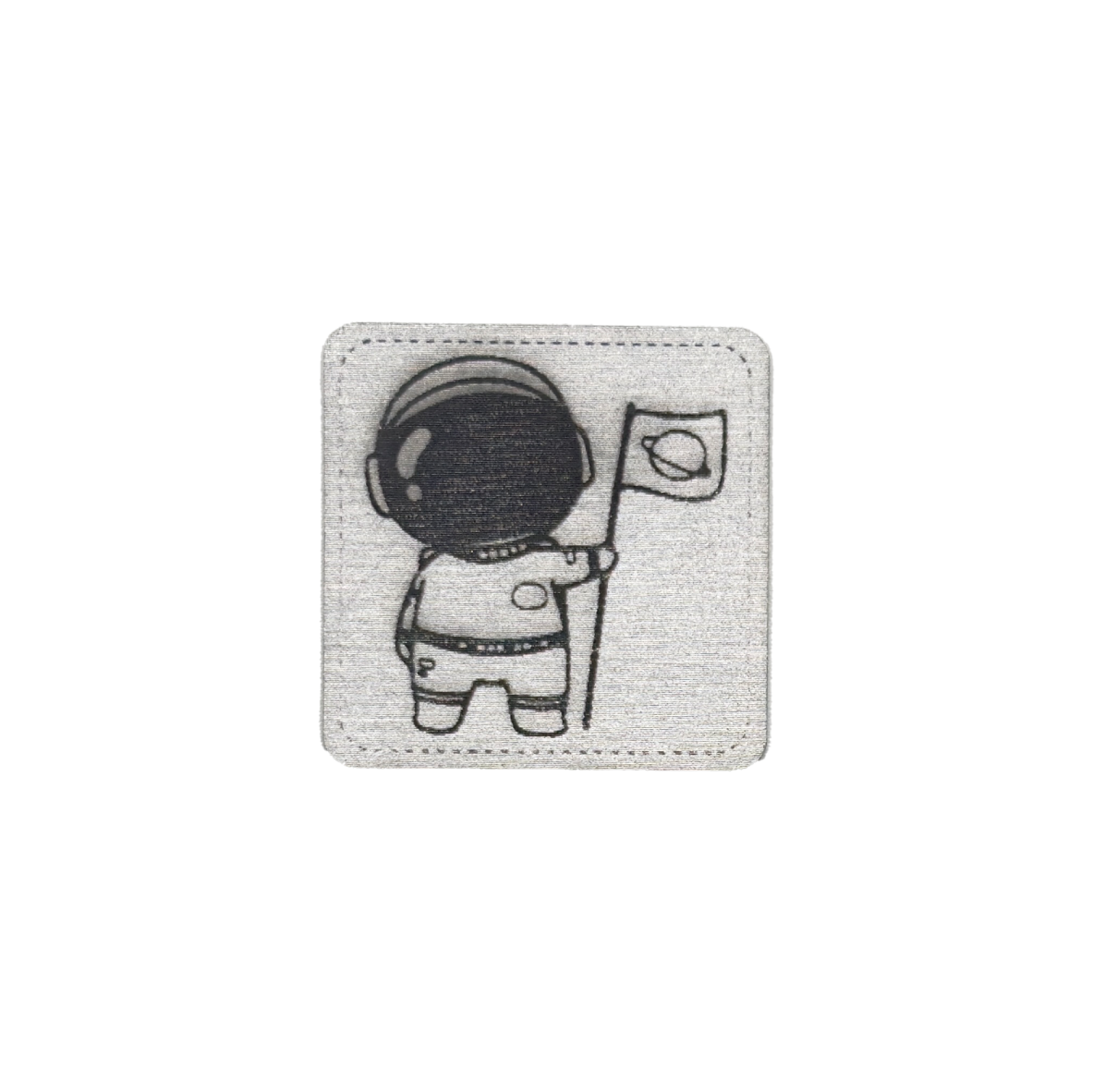 Kunstlederlabel "Astronaut"