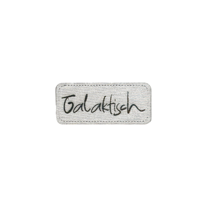 Kunstlederlabel "galaktisch"