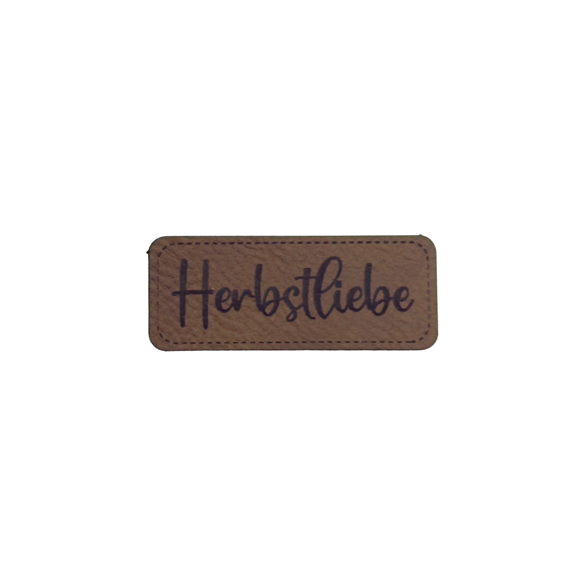 Kunstlederlabel "Herbstliebe"