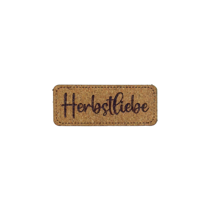 Kunstlederlabel "Herbstliebe"