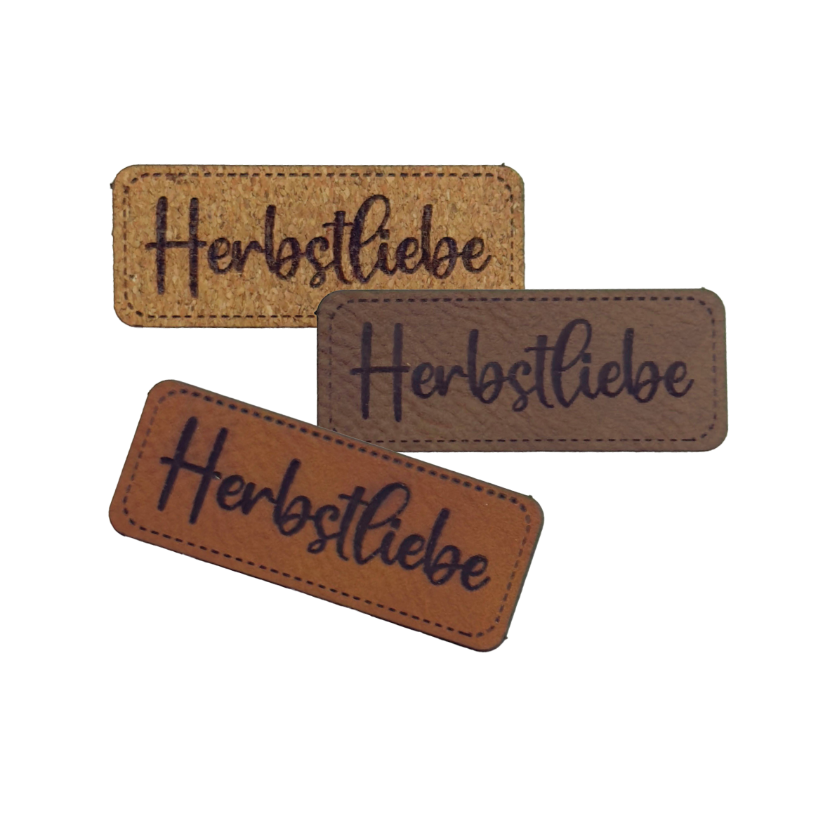 Kunstlederlabel "Herbstliebe"