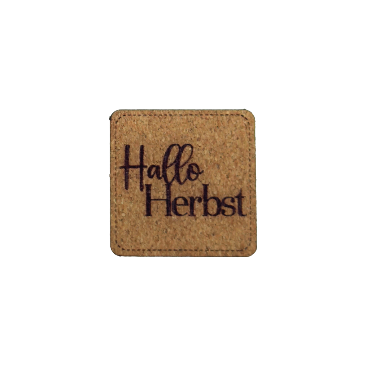 Kunstlederlabel "Hallo Herbst"