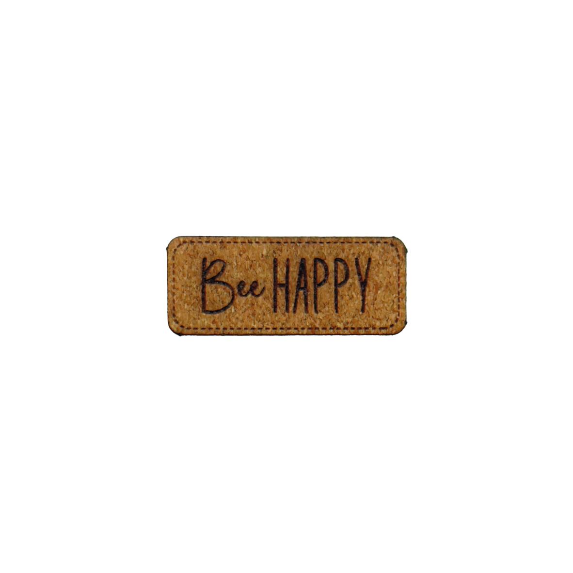 Kunstlederlabel "BeHappy"