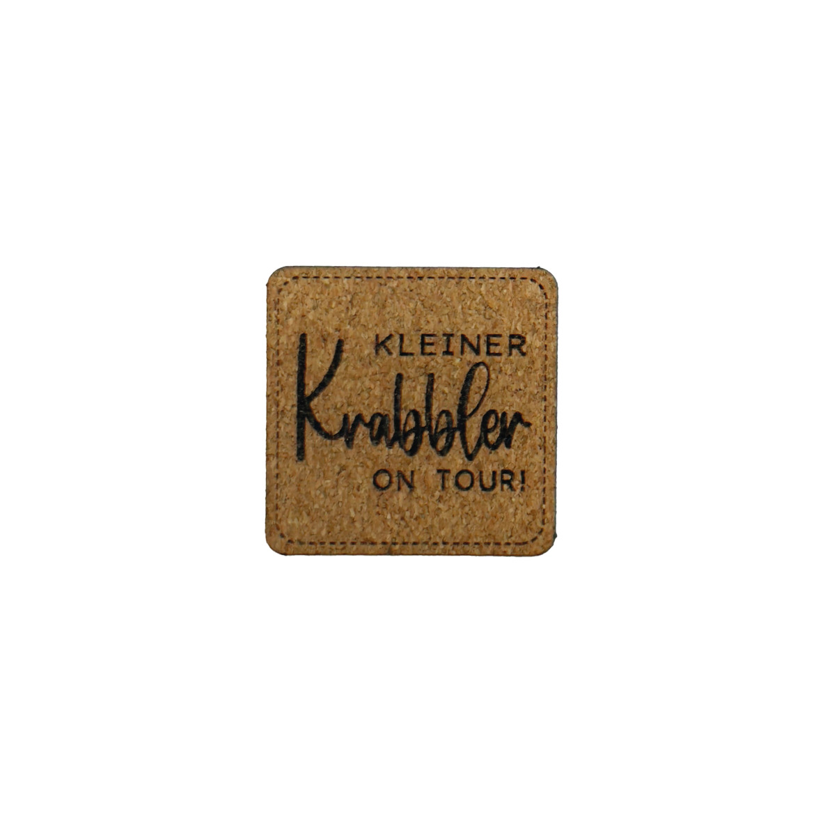 Kunstlederlabel "Kleiner Krabbler"