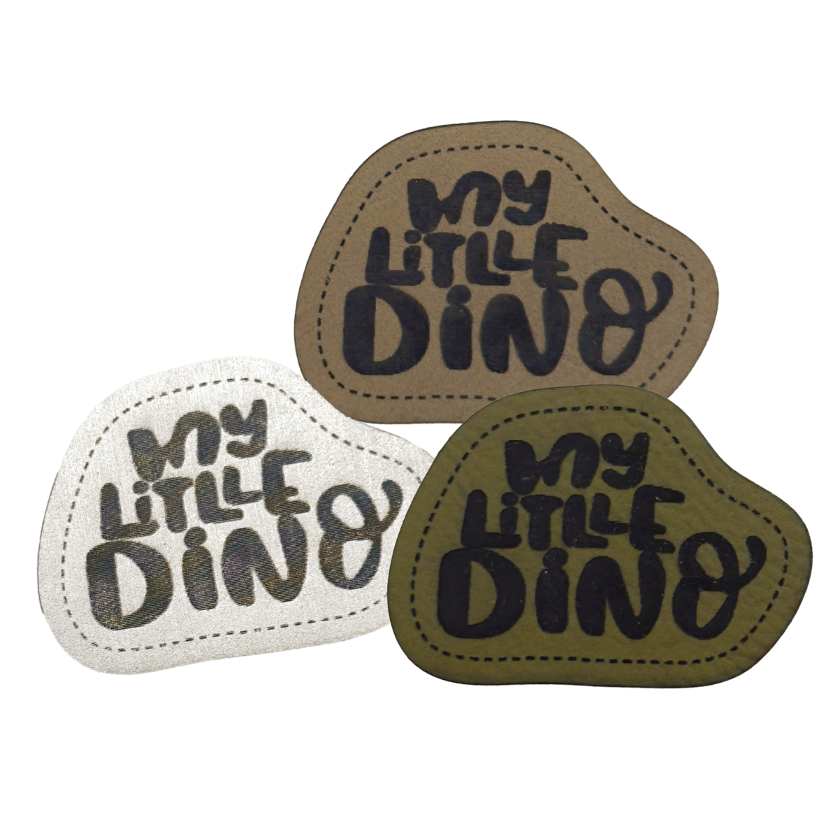 Kunstlederlabel "My little Dino"