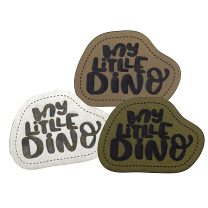 Kunstlederlabel "My little Dino"