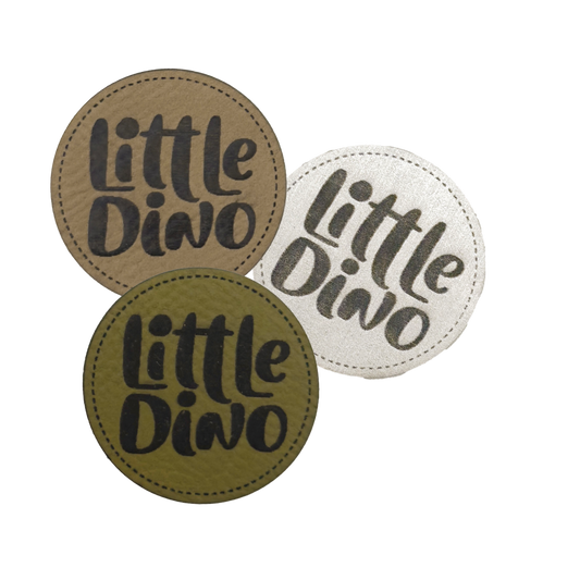 Kunstlederlabel "Little Dino"