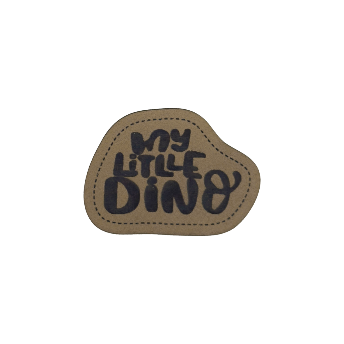 Kunstlederlabel "My little Dino"