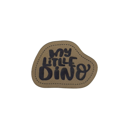 Kunstlederlabel "My little Dino"