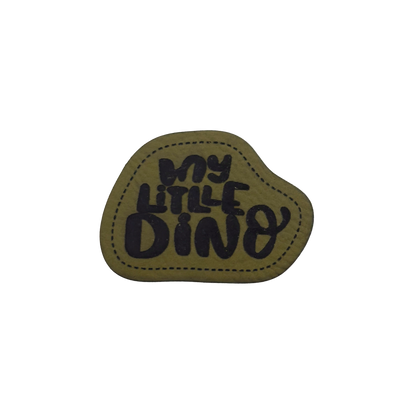 Kunstlederlabel "My little Dino"