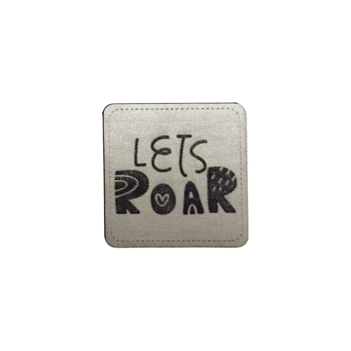 Kunstlederlabel "Let's Roarr"