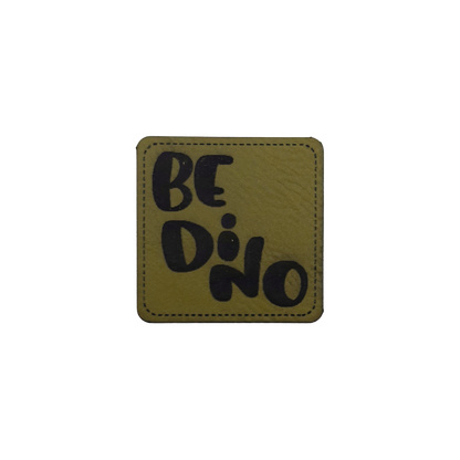 Kunstlederlabel "Be Dino"