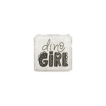 Kunstlederlabel "Dino Girl"