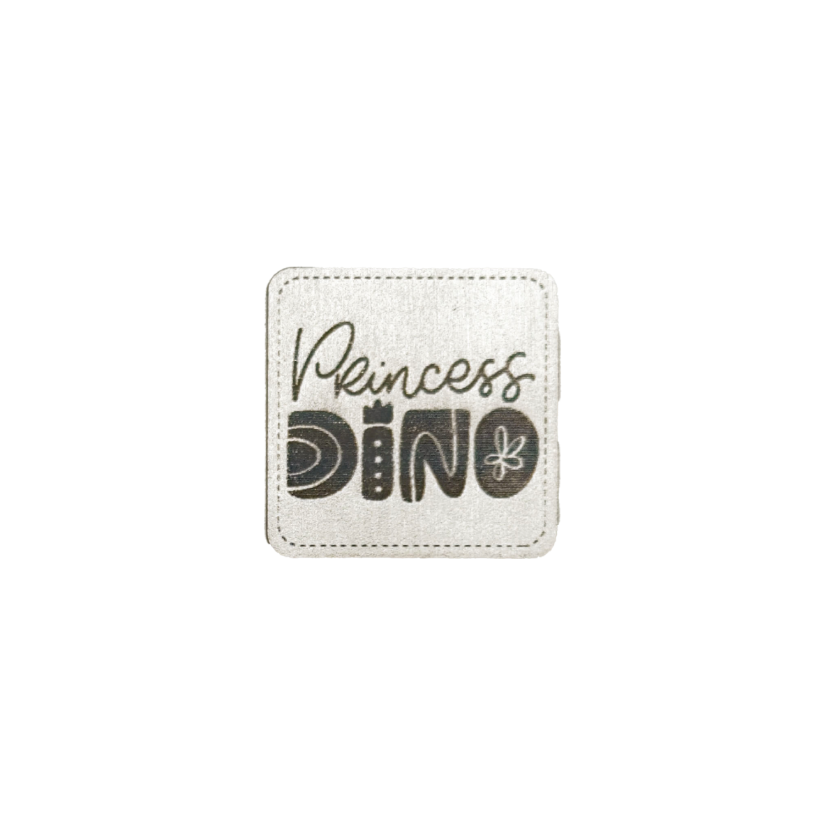 Kunstlederlabel "Princess Dino"