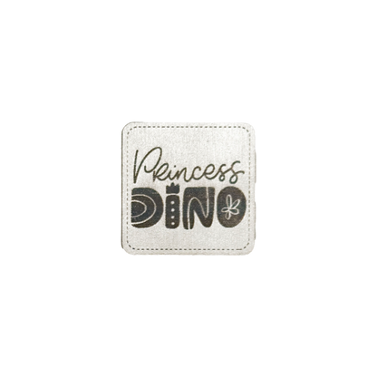 Kunstlederlabel "Princess Dino"