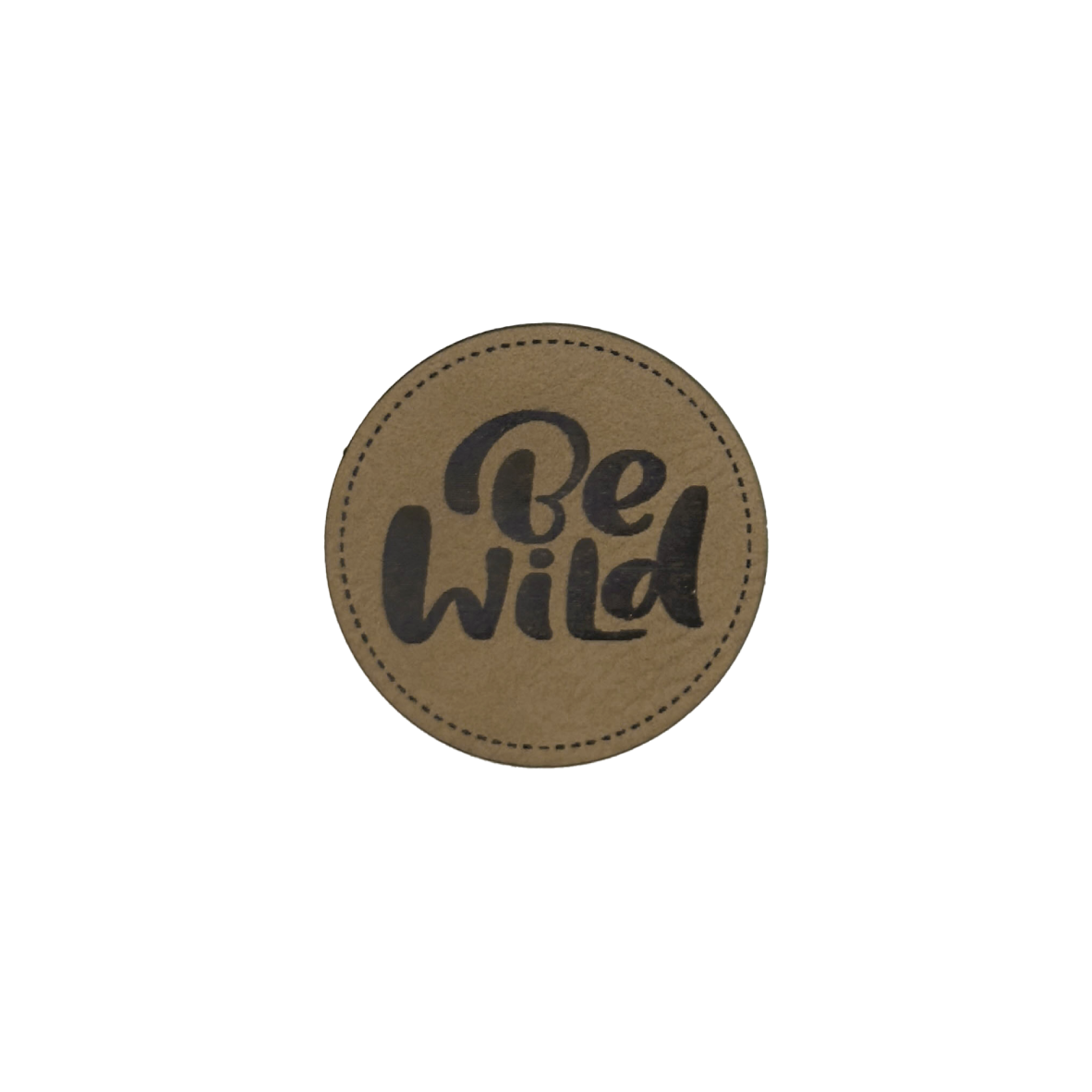 Kunstlederlabel "Be wild"