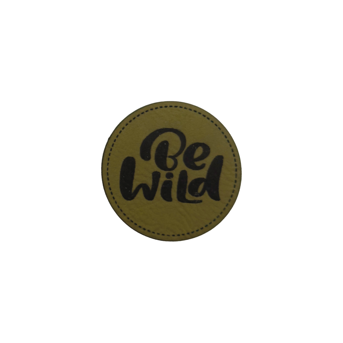 Kunstlederlabel "Be wild"