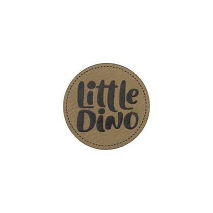 Kunstlederlabel "Little Dino"