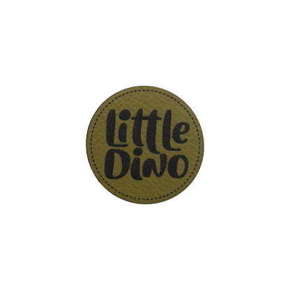 Kunstlederlabel "Little Dino"