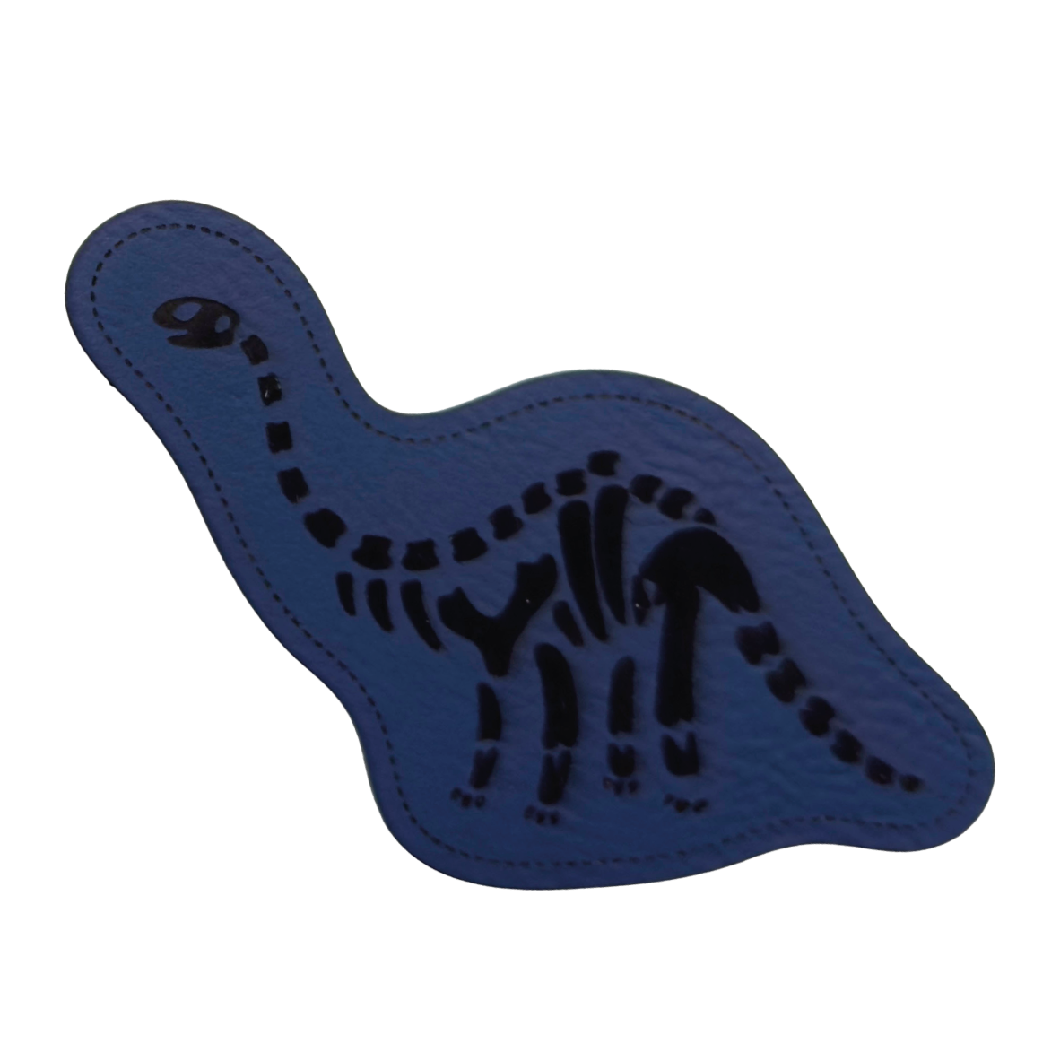 artificial leather label "Dino Skeleton Brachiosaurus"