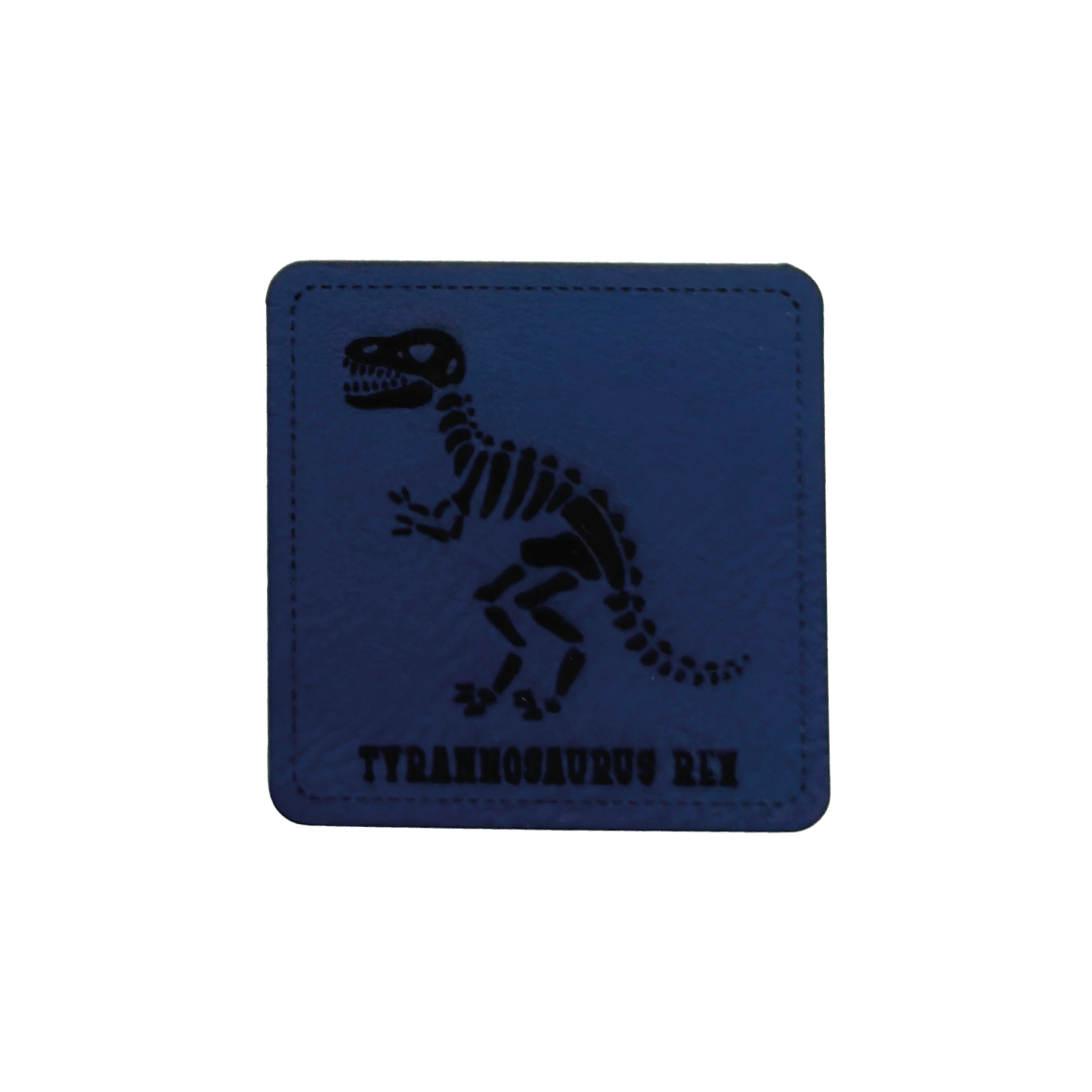 artificial leather label "Dino Skeleton Tyrannosaurus Rex 2"