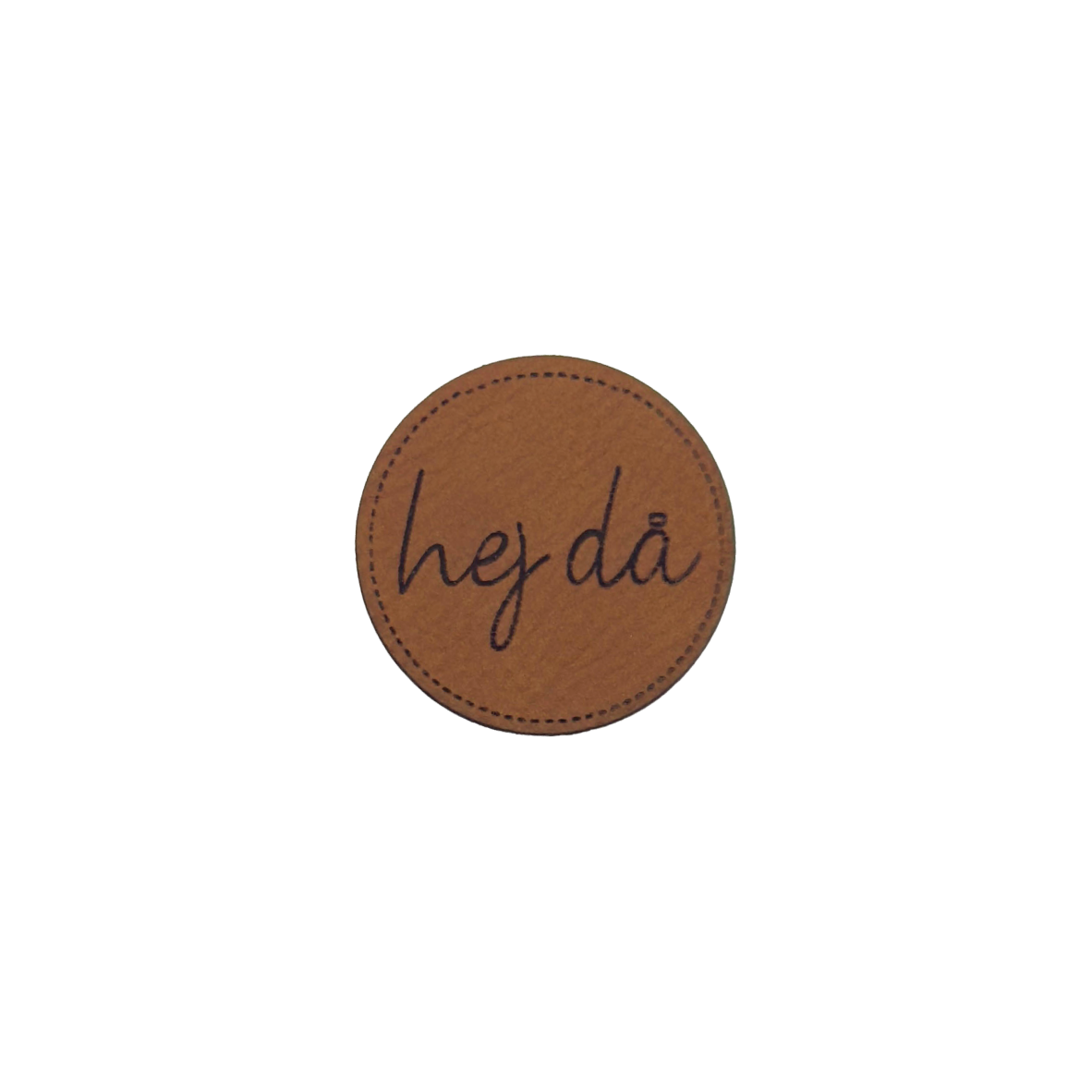 Kunstlederlabel "Hej Do"