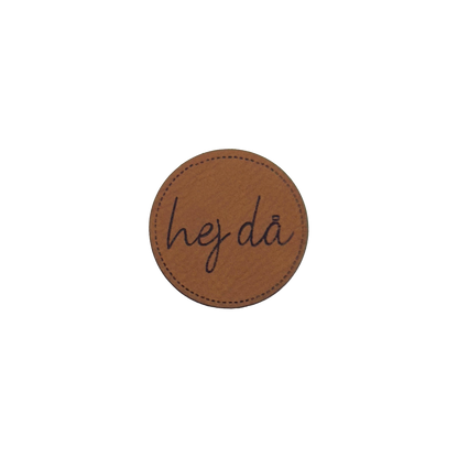 Kunstlederlabel "Hej Do"