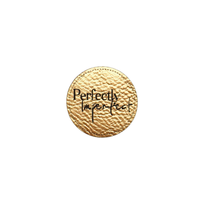 Kunstlederlabel "Perfectly imperfect"