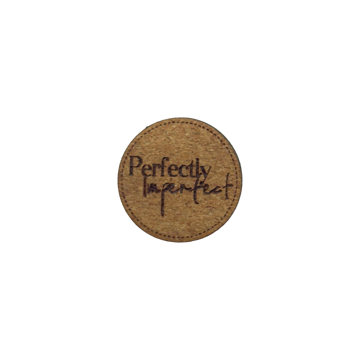 Kunstlederlabel "Perfectly imperfect"