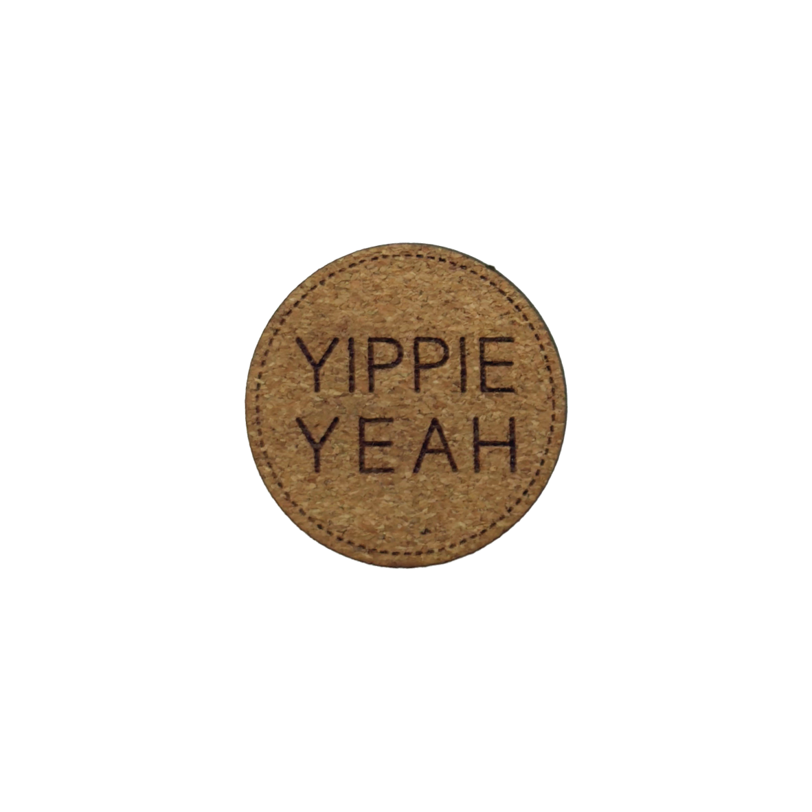 Kunstlederlabel "Yippie Yeah"