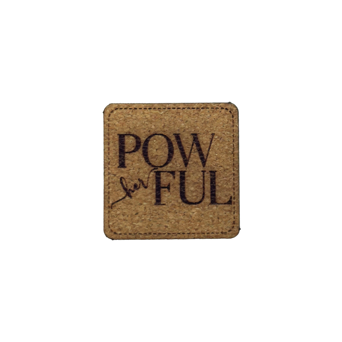 Kunstlederlabel "PowHERful"