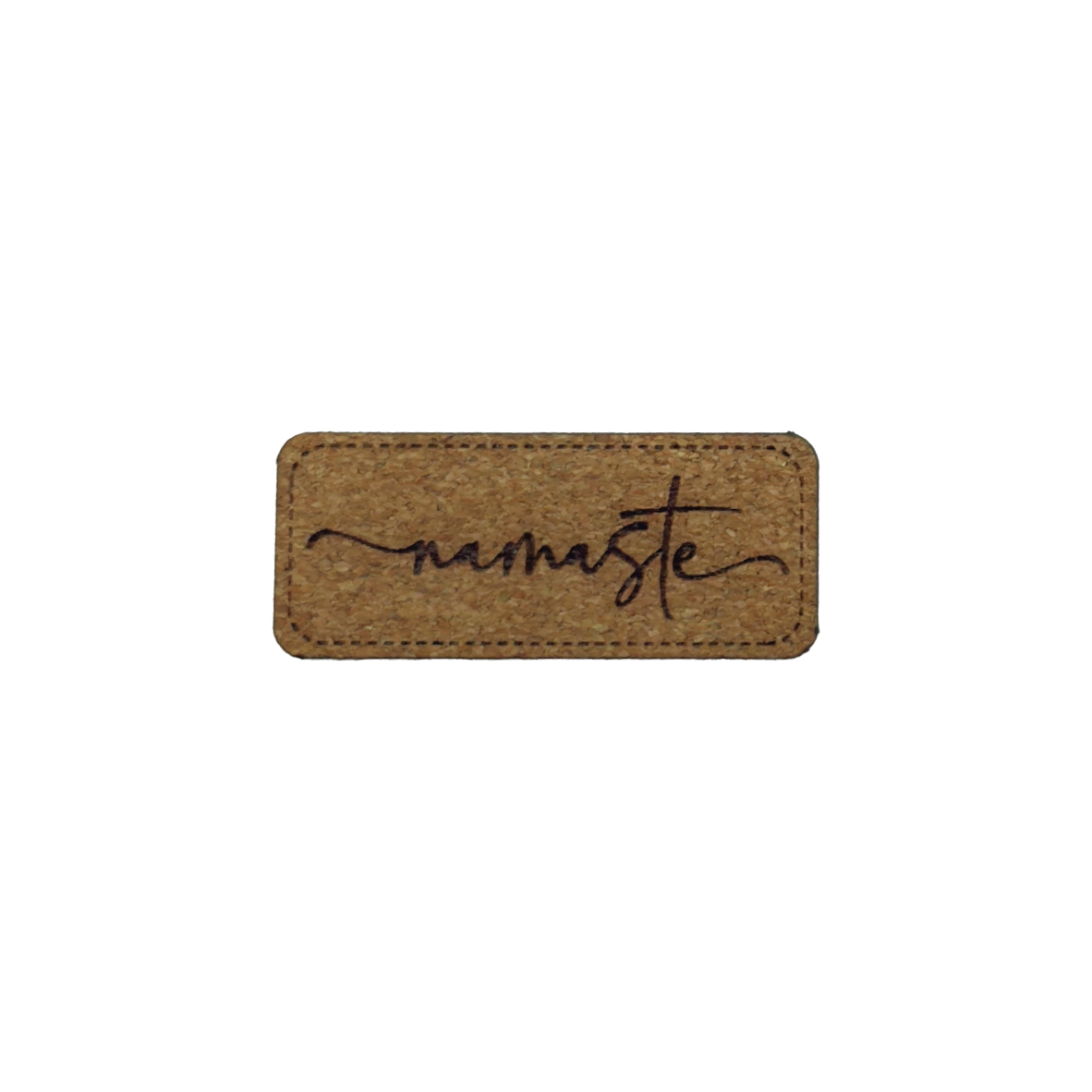 Kunstlederlabel "Namaste"