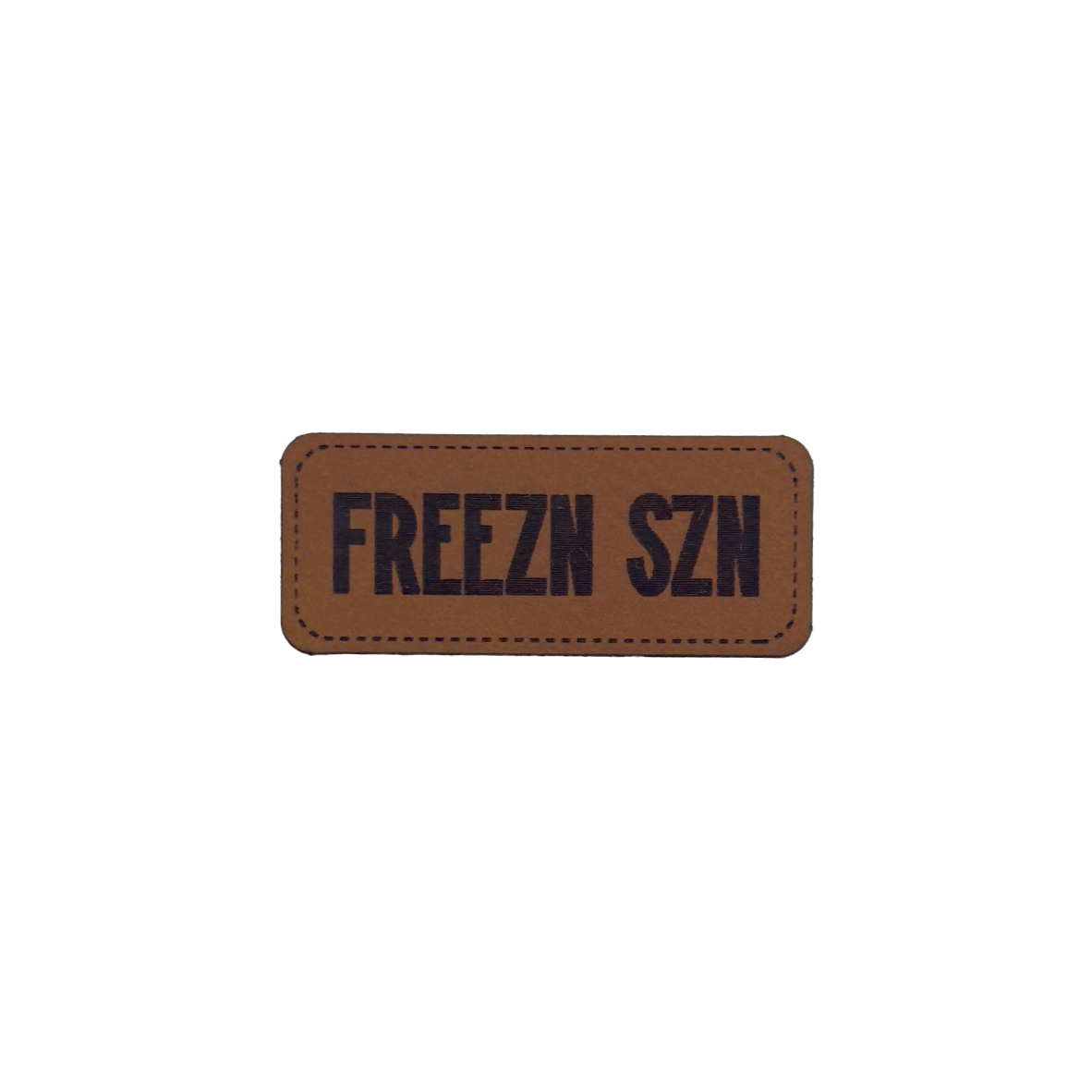 Kunstlederlabel "Freezn Szn"