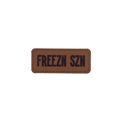 Kunstlederlabel "Freezn Szn"