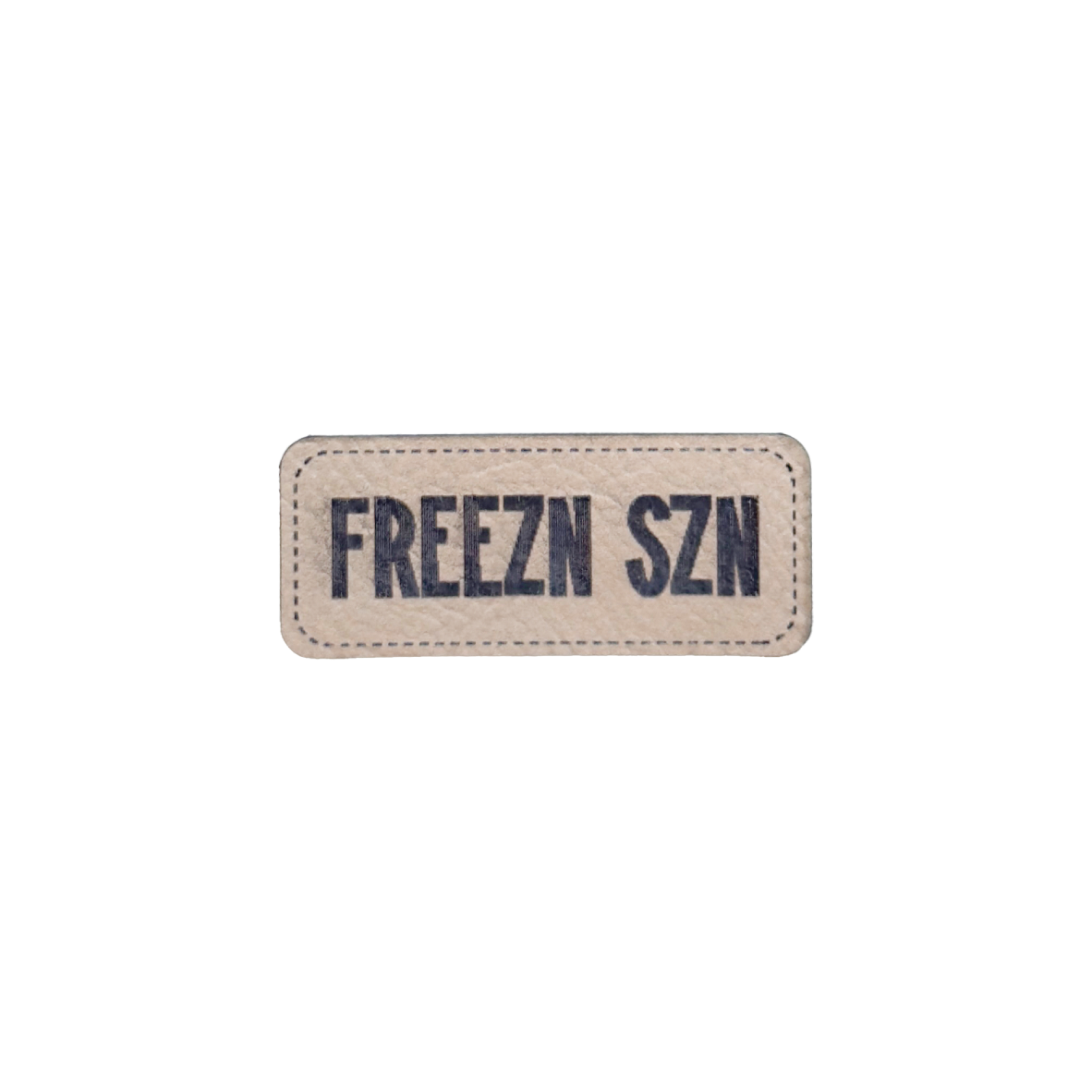 Kunstlederlabel "Freezn Szn"