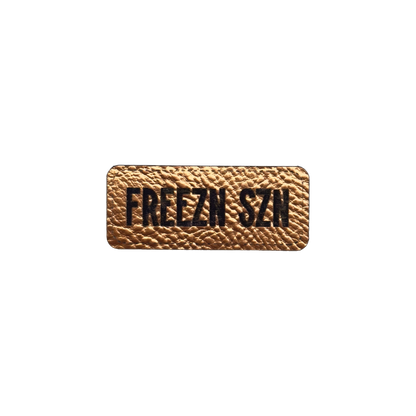 Kunstlederlabel "Freezn Szn"